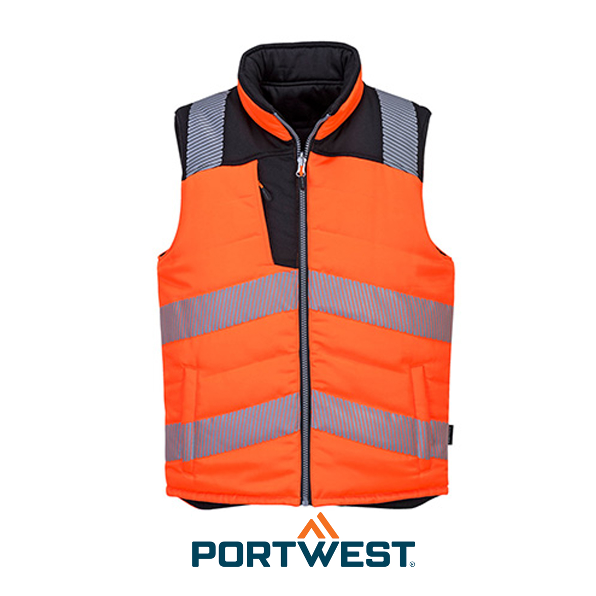 BODYWARMER REVERSIBLE HAUTE VISIBILITE PW3